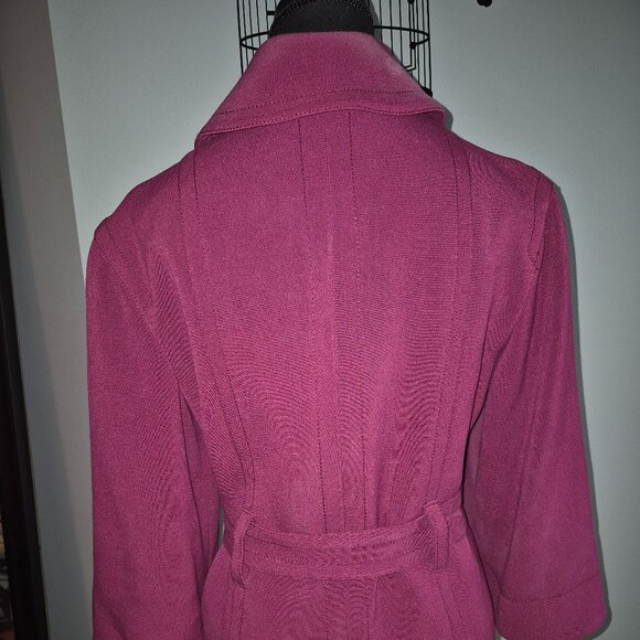 Focus 2000 Fuchsia Bell Sleeve Blazer (8) - Picture 3 of 5